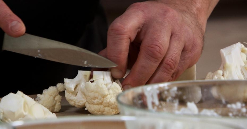 Цветная капуста в сырном кляре