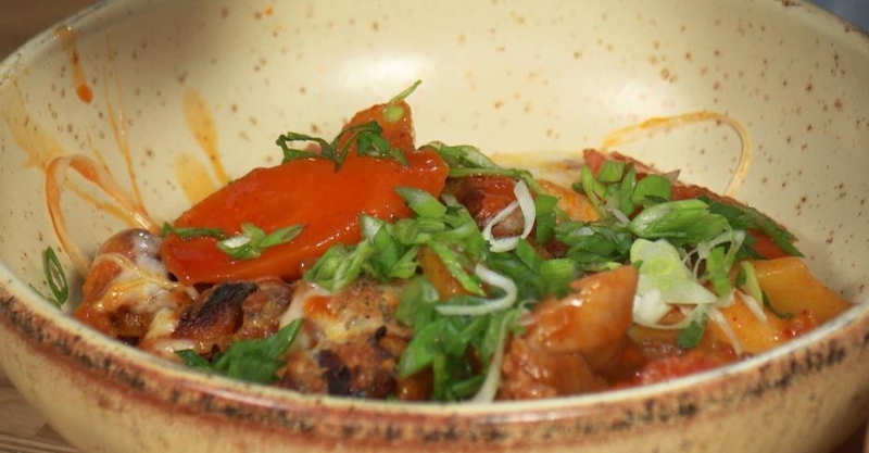 Таккальби с клёцками