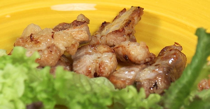 Самгёпсаль с кимчи