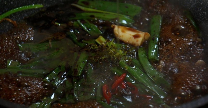 Гречневая лапша с тофу