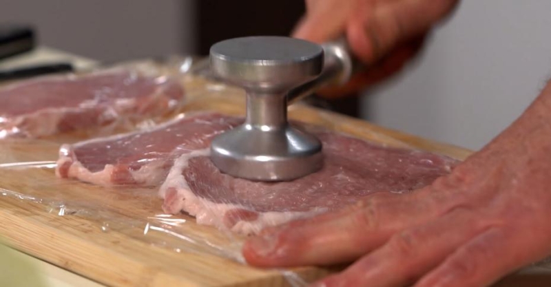 Голубцы со стейком из свинины