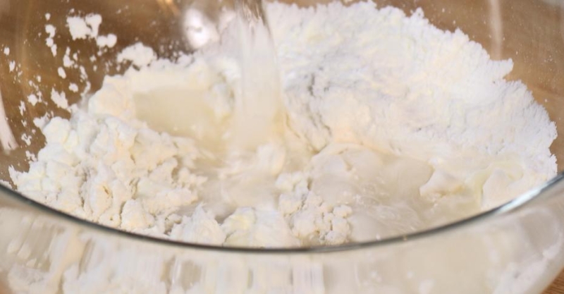 Баклажаны в темпуре с салатом