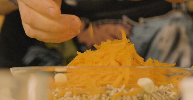 Перловка с овощами в автоклаве