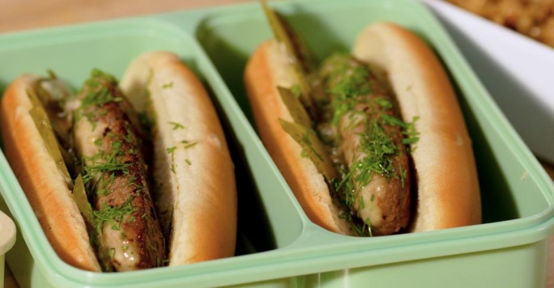 Хот-дог в восточном стиле