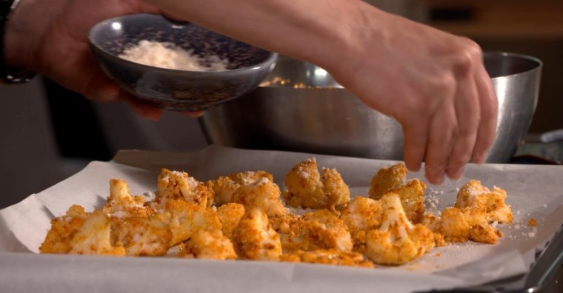 Попкорн из цветной капусты