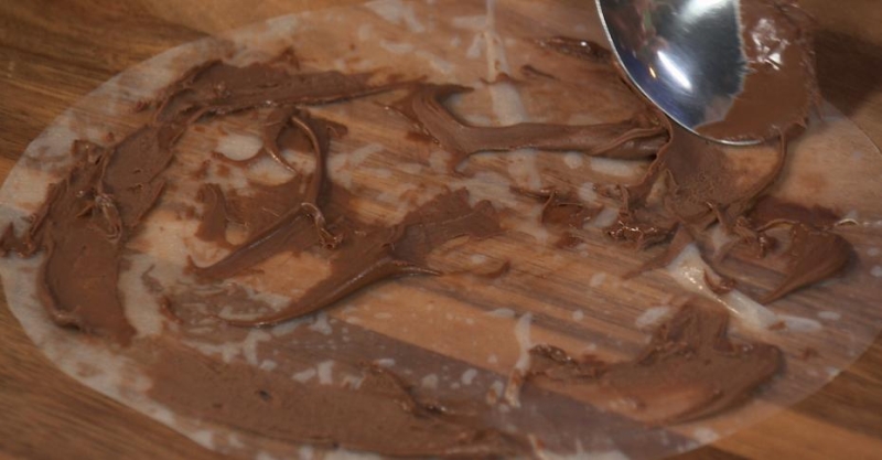 Ризотто Том Ям и десерт из рисовой бумаги