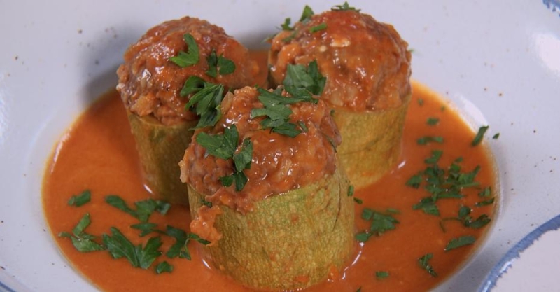 Фаршированные кабачки