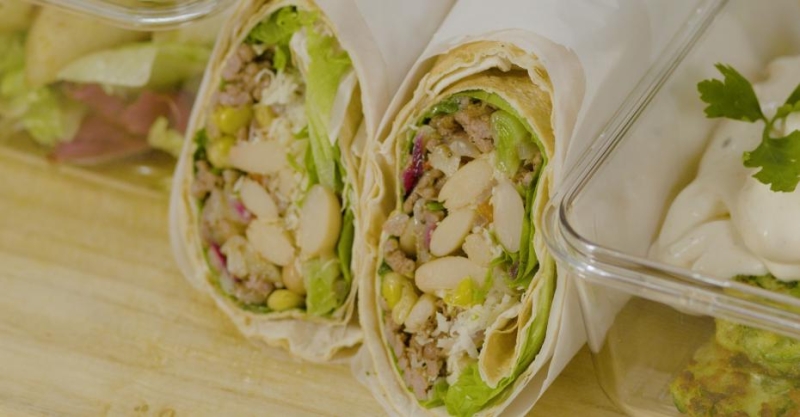 Буррито с пряной начинкой