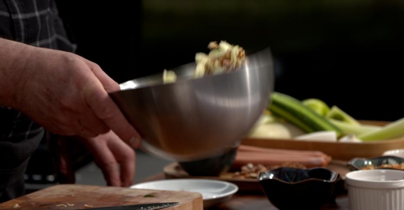 Хот-дог «разделённый» и чалагач