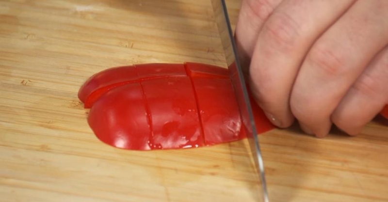 Куриный попкорн с овощным гарниром