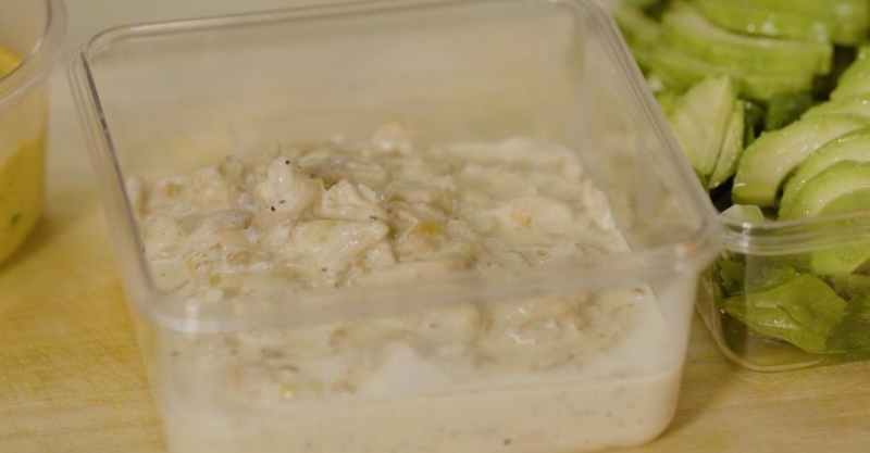 Бефстроганов из куриного бедра