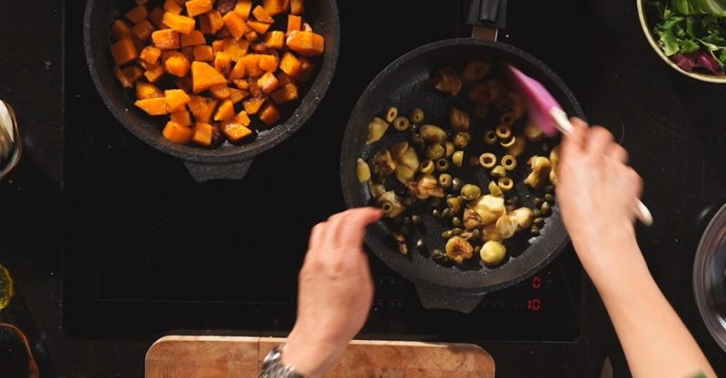 Лодочки из баклажанов