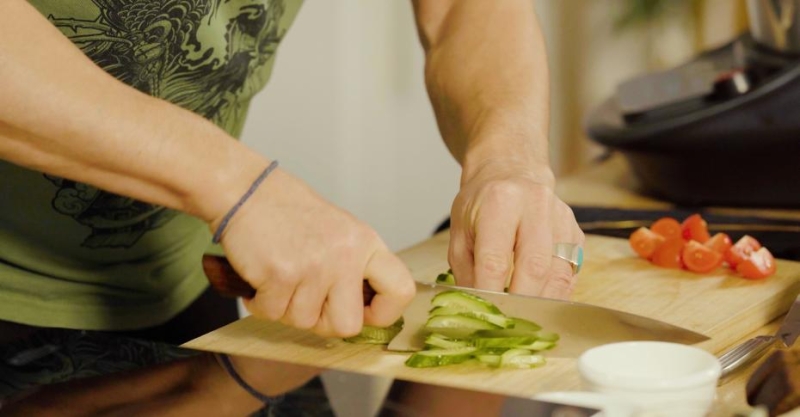 Пита с овощной начинкой