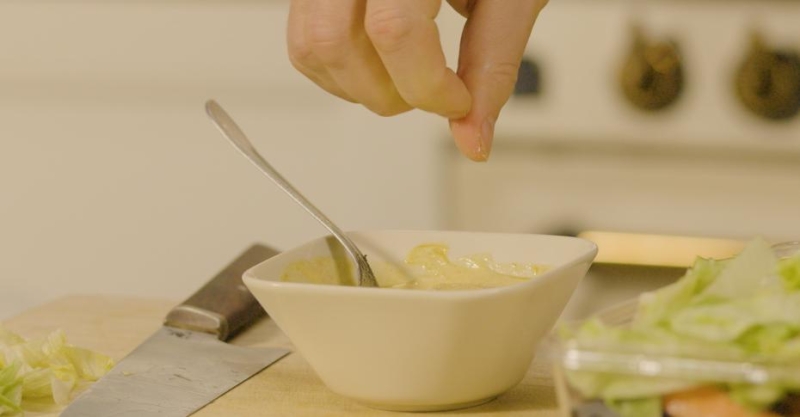 Салат из запечённых овощей