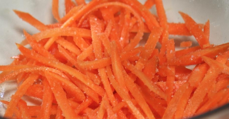 Салат из грибов шиитаке