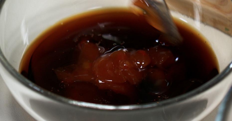 Салат из грибов шиитаке