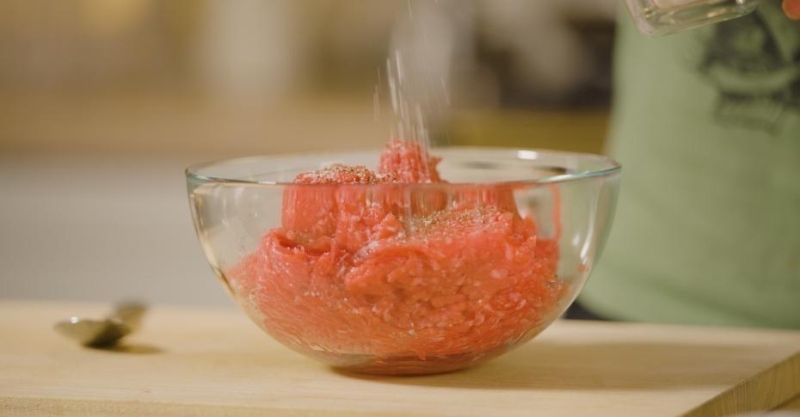 Бургер-салат