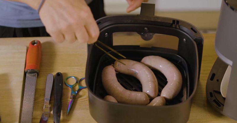 Купаты в аэрогриле