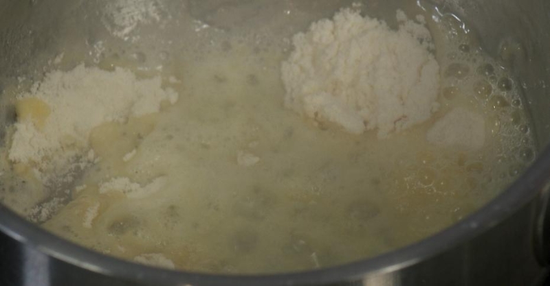 Свинина и капуста тушёная с чечевицей