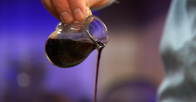 Отбивная с печёным картофелем