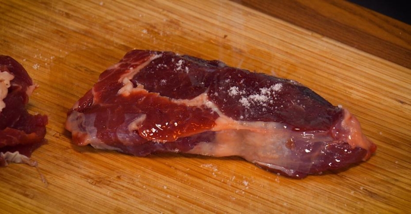 Макароны с мясом и мясом