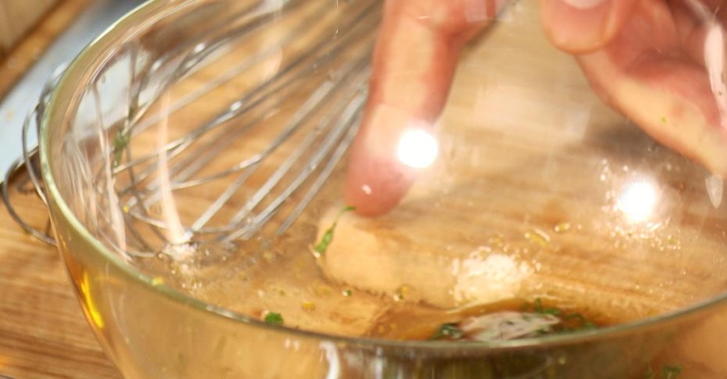 Гребешки в цитрусовом соусе