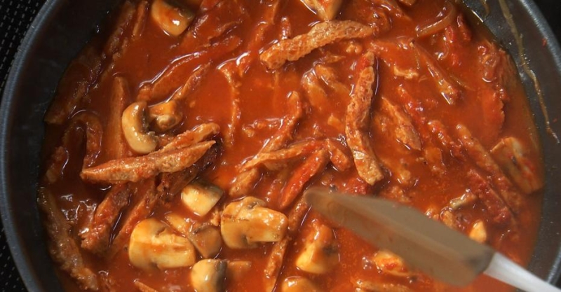 ПП-Бефстроганов с пюре