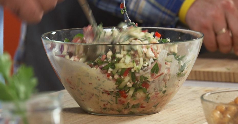 Домашний хумус и кацуц