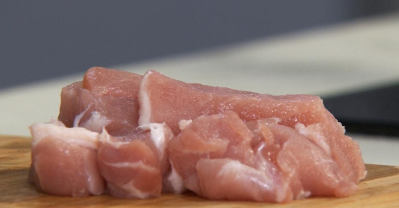 Свинина и капуста тушёная с чечевицей