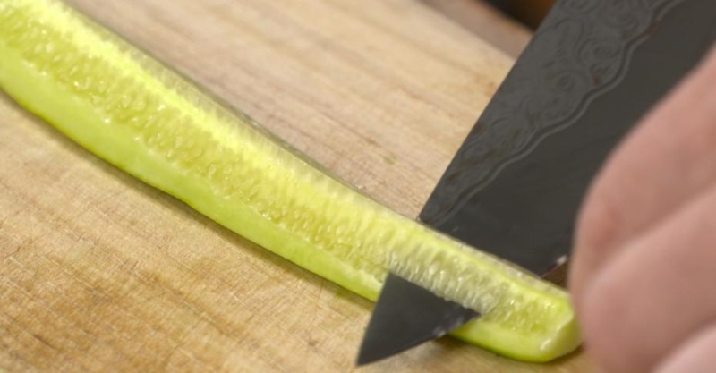 Свежий салат с креветками