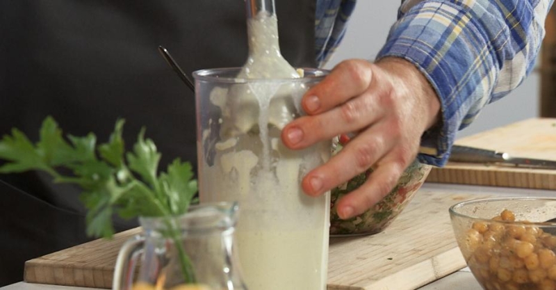 Домашний хумус и кацуц