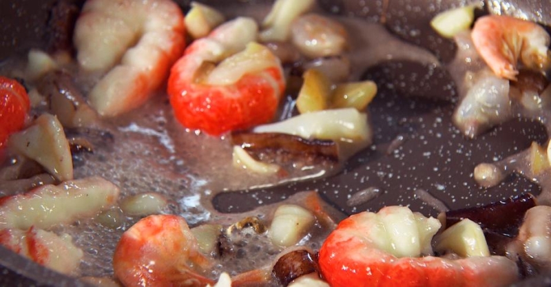 Карри с морепродуктами