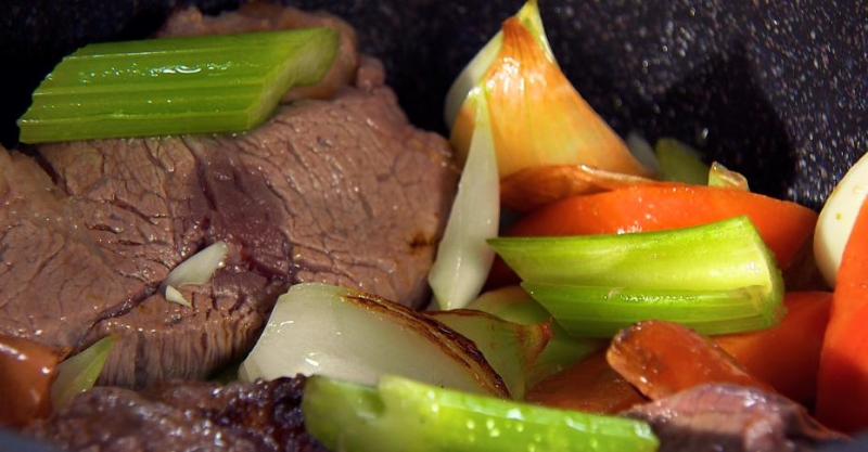 Рамен с грибами эрингами