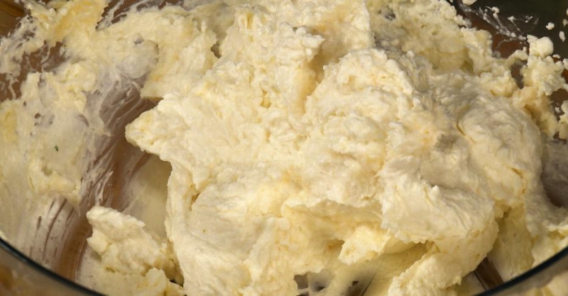 Креветки со сливочным сыром и хреном