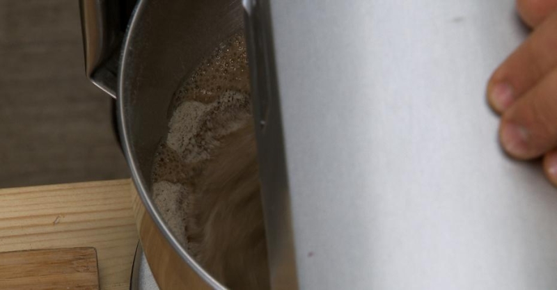 Коломенская коврижка с мороженым из печёных яблок