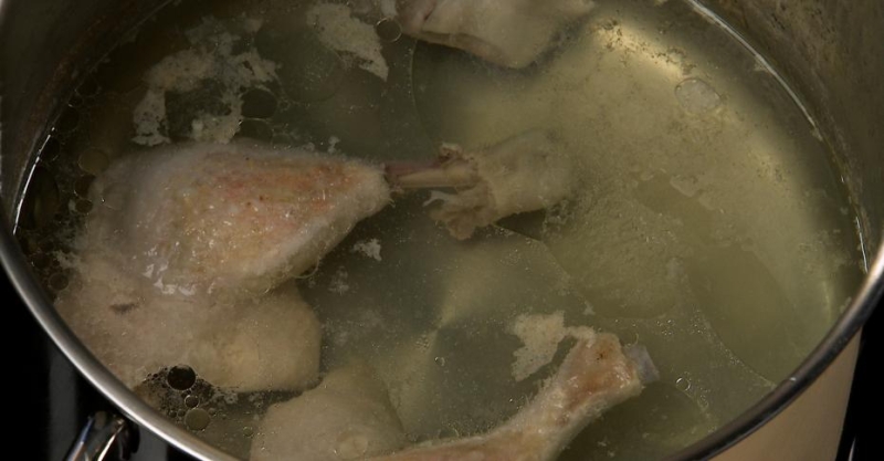 Каша с уткой