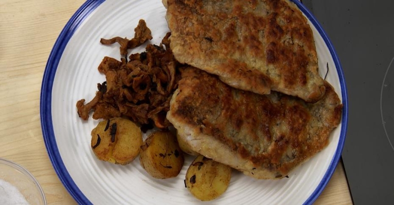 Жарёха с окунем