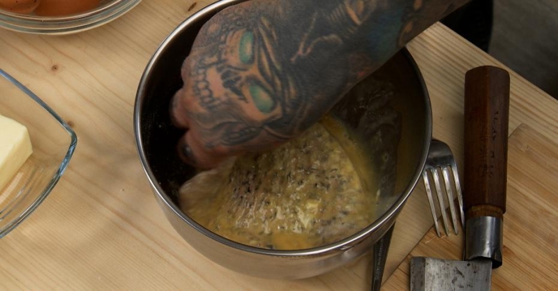 Жарёха с окунем