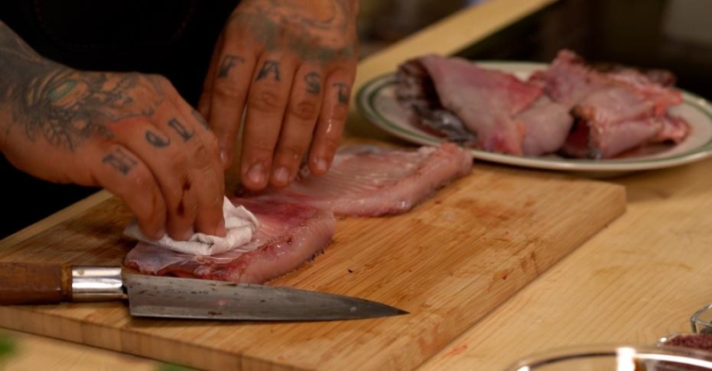 Жарёха с окунем