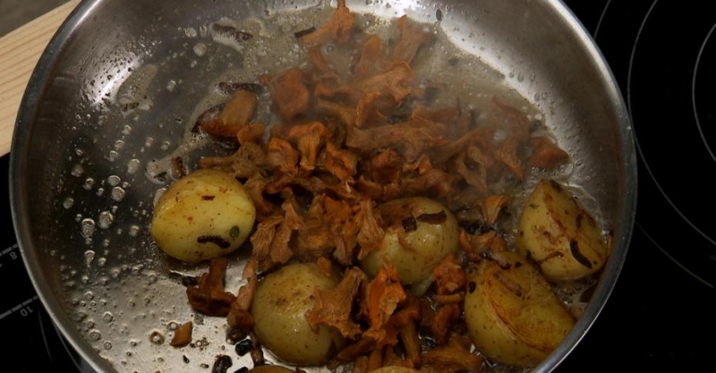 Жарёха с окунем