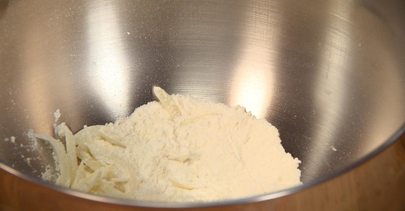 Гречка с мочёными яблоками и свёклой