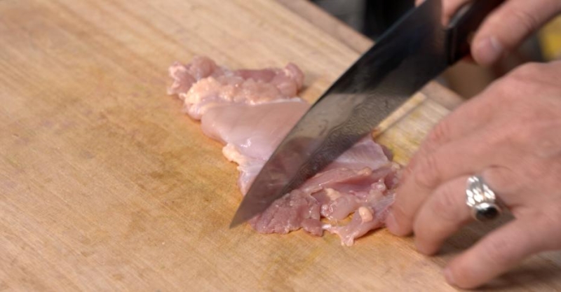 Хрустящая курочка с домашним соусом