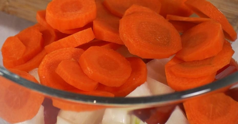 А-ля кордон  блю в лаваше с овощами