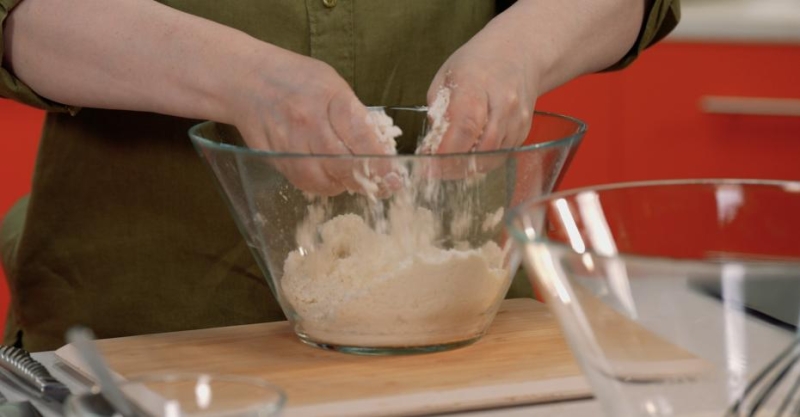 Постный пирог с картофелем и грибами