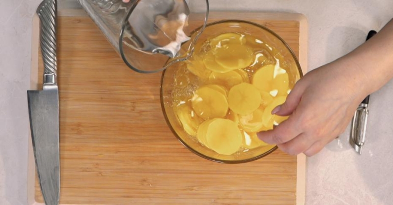 Постный пирог с картофелем и грибами