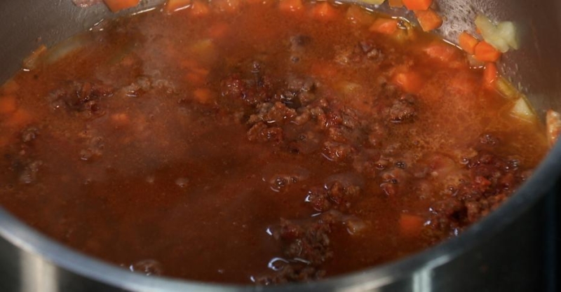 Болоньезе с гречкой