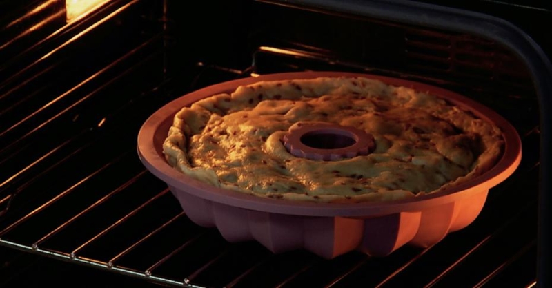 Постный пирог с картофелем и грибами