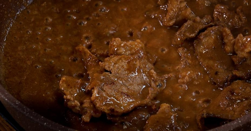 Мясо по-корейски с киноа