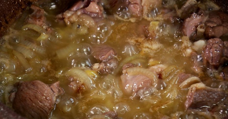 Плов с курдюком