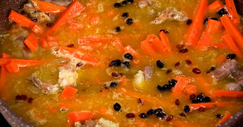 Плов с курдюком